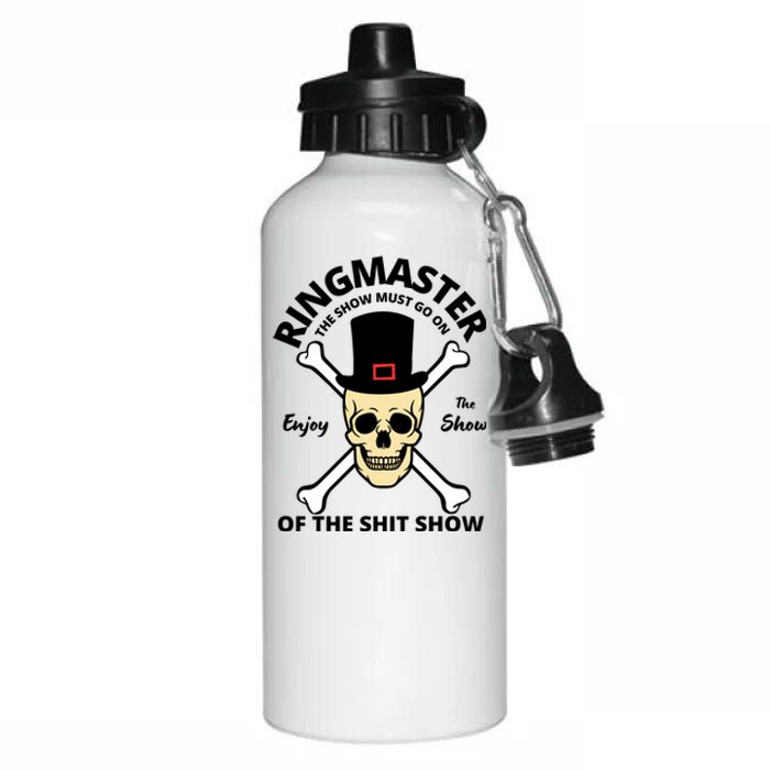 Ringmaster Of The Shit Show Aluminum Water Bottle 