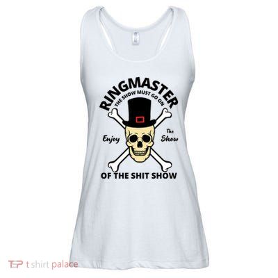Ringmaster Of The Shit Show Ladies Essential Flowy Tank
