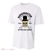 Ringmaster Of The Shit Show Youth Performance Sprint T-Shirt