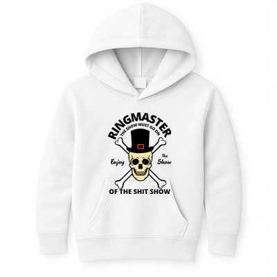 Ringmaster Of The Shit Show Kids Hoodie