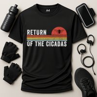 Return Of The Cicadas Funny Cicada Nature Lover Cicada Emergence Cicada Lover Cooling Performance Crew T-Shirt