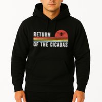 Return Of The Cicadas Funny Cicada Nature Lover Cicada Emergence Cicada Lover Hoodie