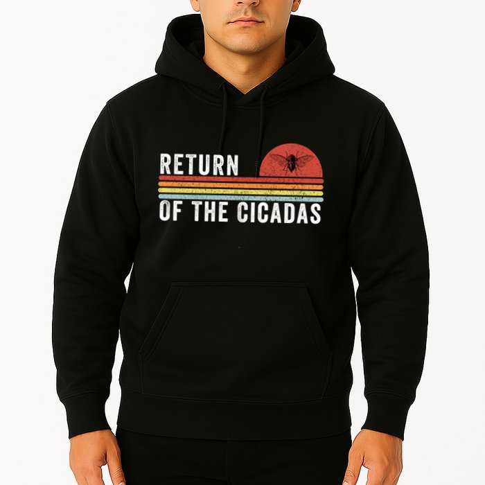 Return Of The Cicadas Funny Cicada Nature Lover Cicada Emergence Cicada Lover Hoodie