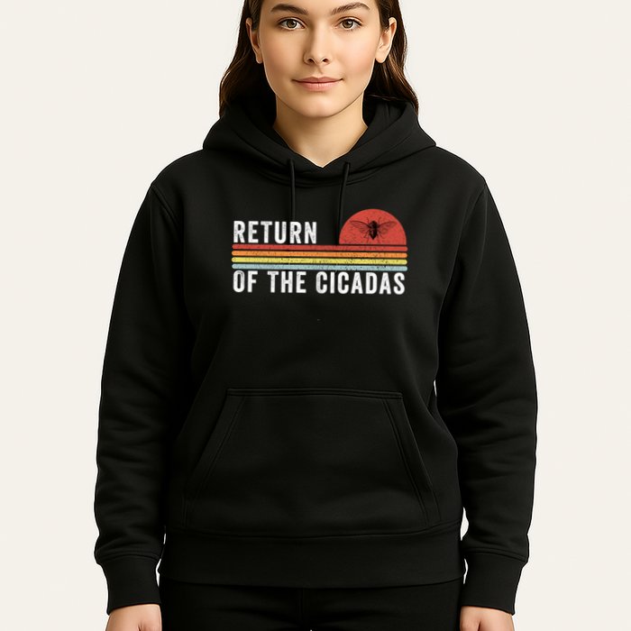Return Of The Cicadas Funny Cicada Nature Lover Cicada Emergence Cicada Lover Hoodie