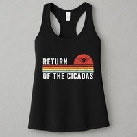 Return Of The Cicadas Funny Cicada Nature Lover Cicada Emergence Cicada Lover Womens Tank Top
