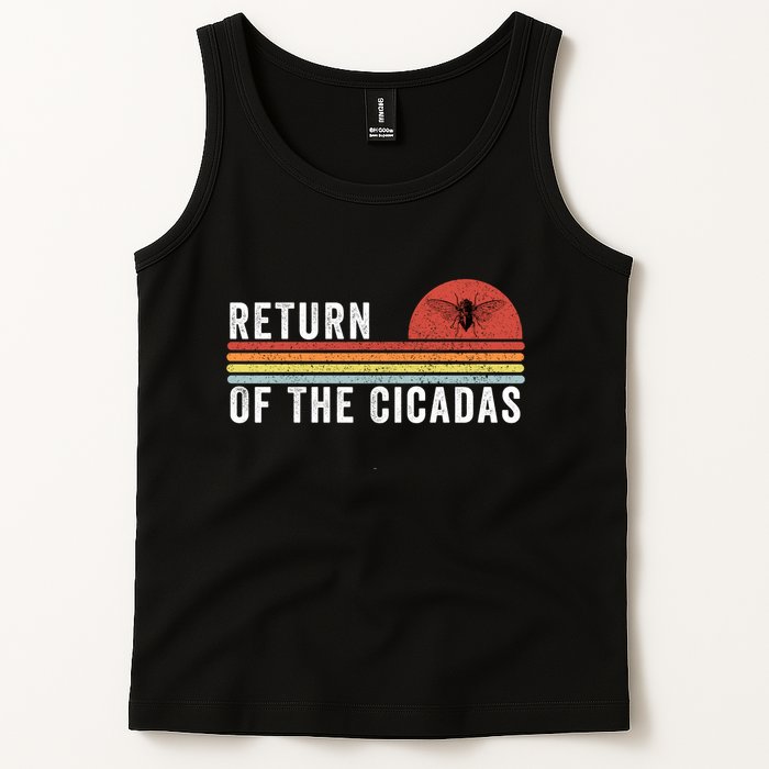 Return Of The Cicadas Funny Cicada Nature Lover Cicada Emergence Cicada Lover Tank Top