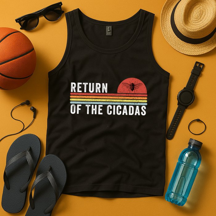 Return Of The Cicadas Funny Cicada Nature Lover Cicada Emergence Cicada Lover Tank Top