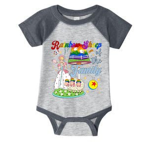 Rainbow Of The Family Bo Peep Lgbt Pride Month Infant Baby Jersey Bodysuit