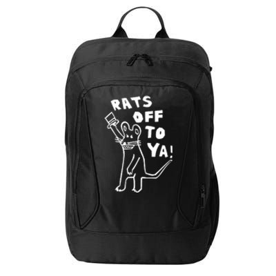 Rats Off To Ya! City Backpack