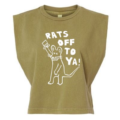 Rats Off To Ya! Garment-Dyed Women's Muscle Tee