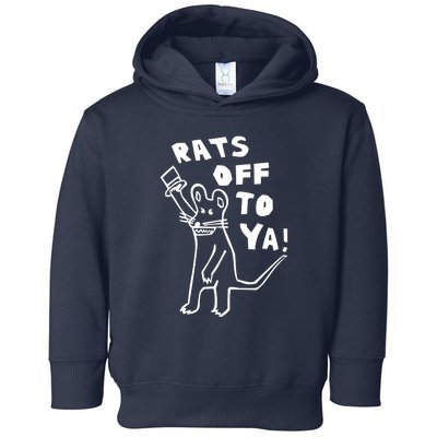 Rats Off To Ya! Toddler Hoodie