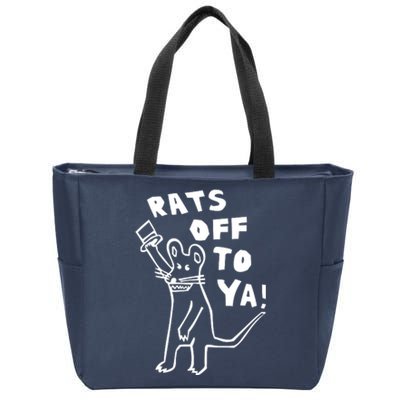 Rats Off To Ya! Zip Tote Bag