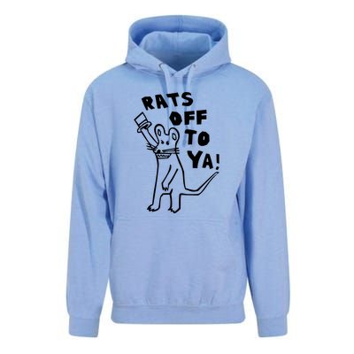 Rats Off To Ya! Unisex Surf Hoodie