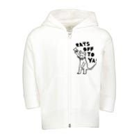 Rats Off To Ya! Toddler Zip Fleece Hoodie