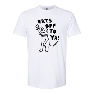 Rats Off To Ya! Softstyle CVC T-Shirt