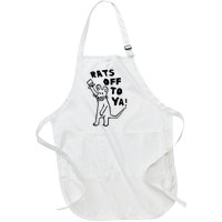 Rats Off To Ya! Full-Length Apron With Pockets