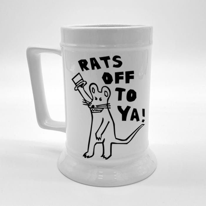 Rats Off To Ya! Beer Stein