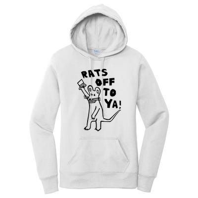 Rats Off To Ya! Women's Pullover Hoodie