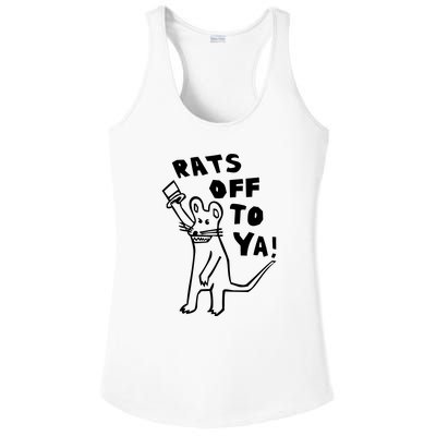 Rats Off To Ya! Ladies PosiCharge Competitor Racerback Tank