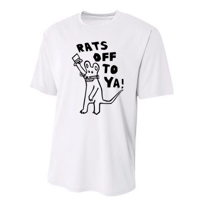 Rats Off To Ya! Performance Sprint T-Shirt