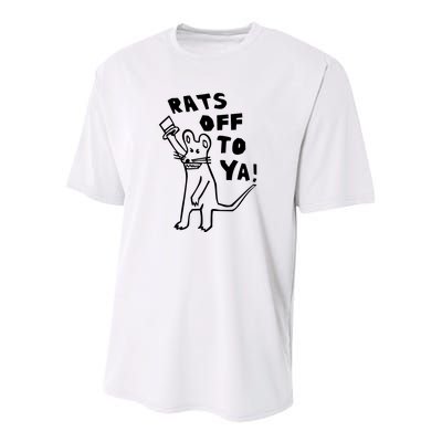 Rats Off To Ya! Youth Performance Sprint T-Shirt