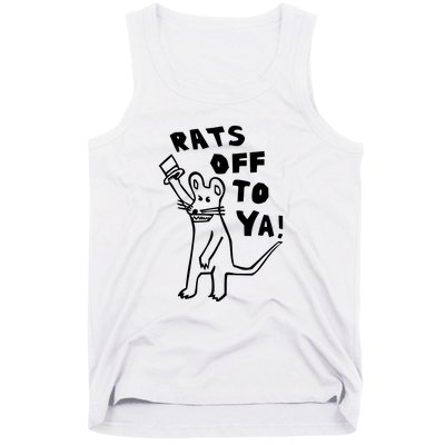 Rats Off To Ya! Tank Top