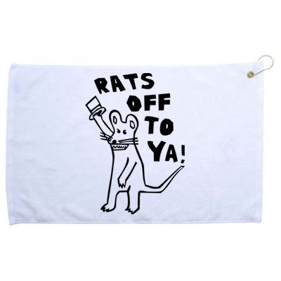 Rats Off To Ya! Grommeted Golf Towel