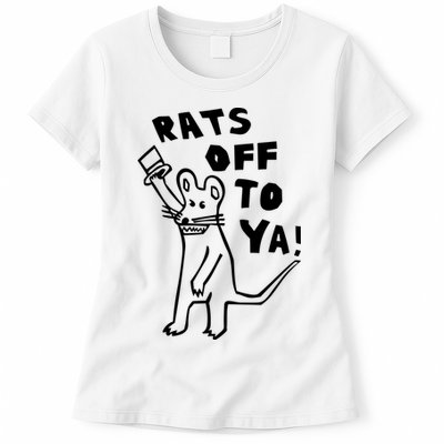 Rats Off To Ya! Womens T-Shirt