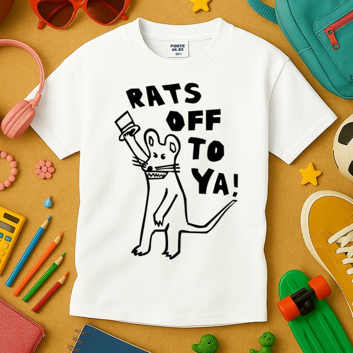 Rats Off To Ya! Kids T-Shirt
