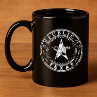 Republic Of Texas 11oz C Handle Ceramic Mug