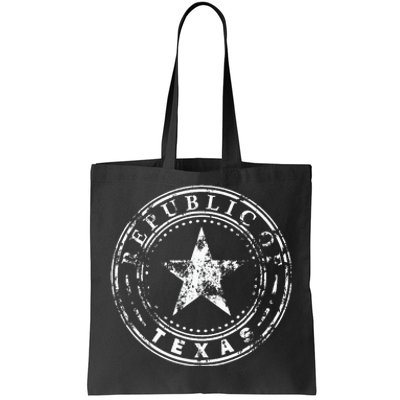 Republic Of Texas Tote Bag