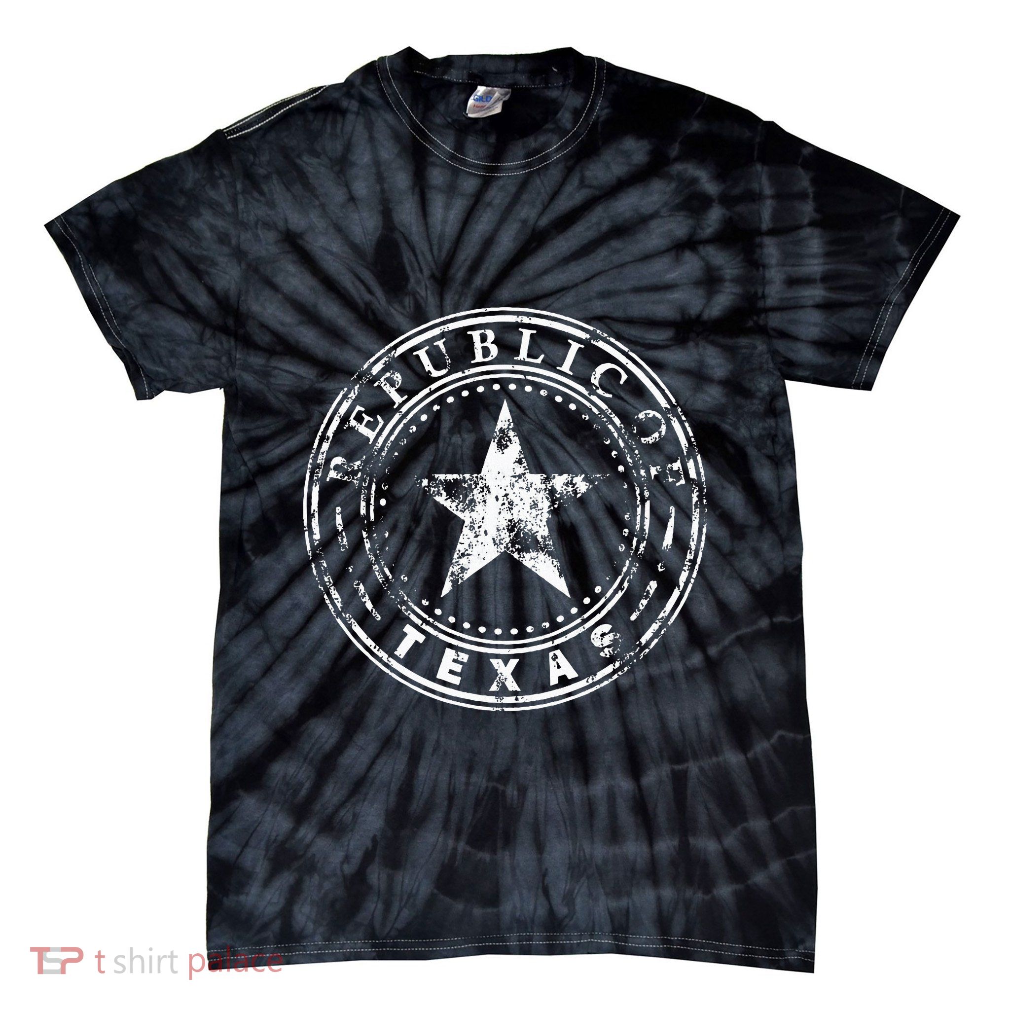 Republic Of Texas Tie-Dye T-Shirt