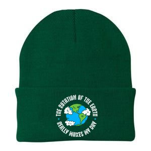 Rotation Of The Earth Makes My Day Science Knit Cap Winter Beanie