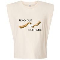 Reach Out Touch Base Tech Jargonslang Garment-Dyed Women's Muscle Tee