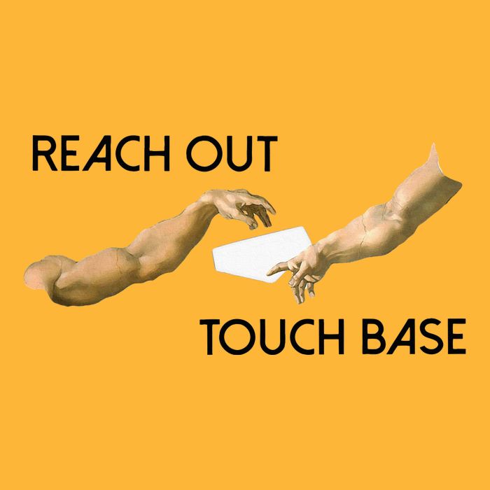 Reach Out Touch Base Tech Jargonslang Pom Pom 12in Knit Beanie