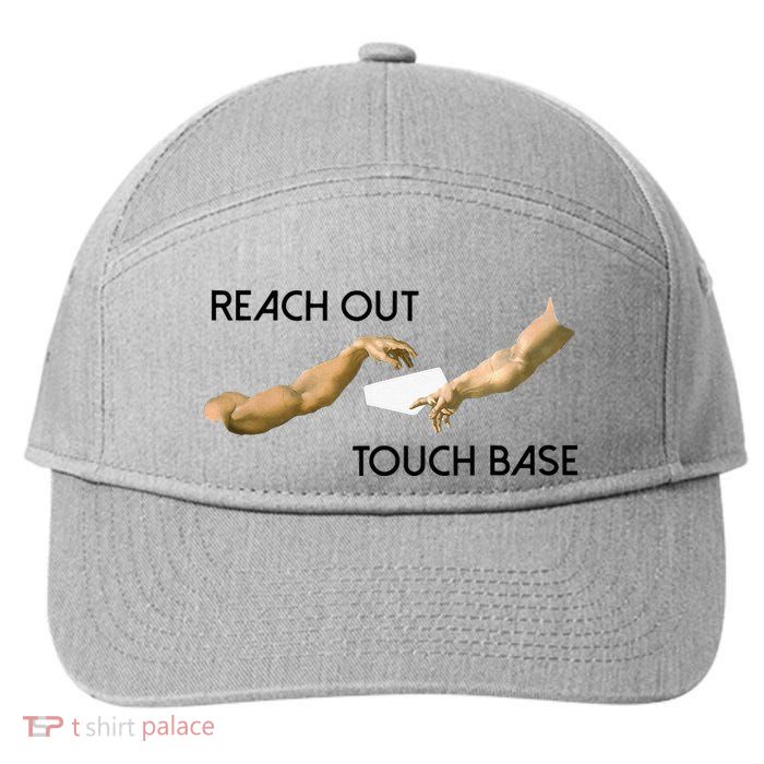 Reach Out Touch Base Tech Jargonslang 7-Panel Snapback Hat