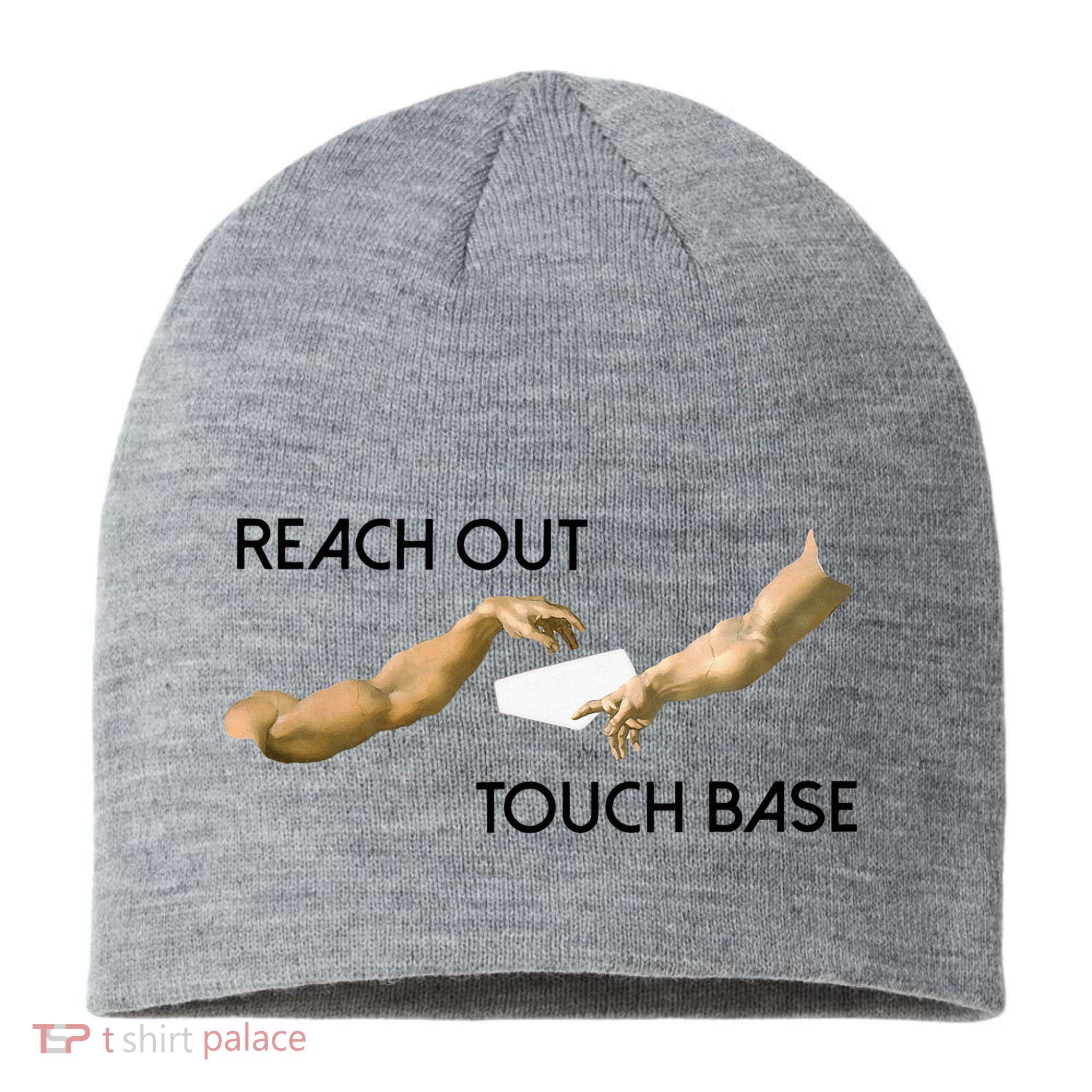 Reach Out Touch Base Tech Jargonslang Sustainable Beanie