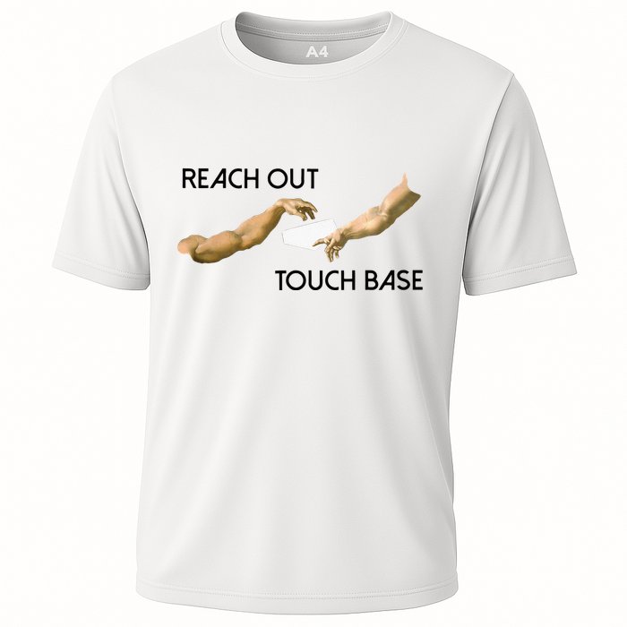 Reach Out Touch Base Tech Jargonslang Performance Shirt