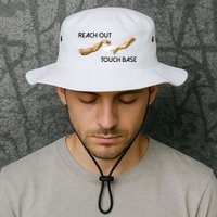Reach Out Touch Base Tech Jargonslang Bucket Hat