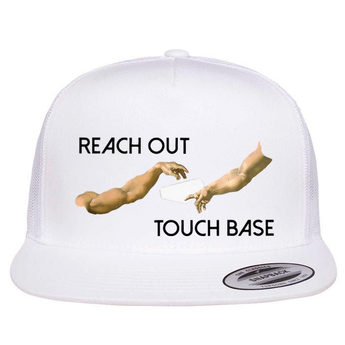 Reach Out Touch Base Tech Jargonslang Flatbill Hat