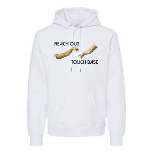 Reach Out Touch Base Tech Jargonslang Premium Hoodie