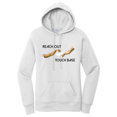 Reach Out Touch Base Tech Jargonslang Women's Pullover Hoodie