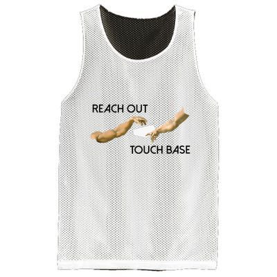 Reach Out Touch Base Tech Jargonslang Mesh Reversible Basketball Jersey Tank