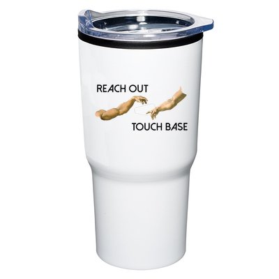 Reach Out Touch Base Tech Jargonslang Tumbler