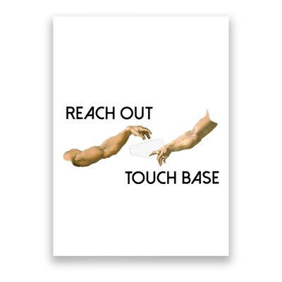 Reach Out Touch Base Tech Jargonslang Poster