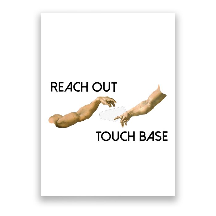 Reach Out Touch Base Tech Jargonslang Poster
