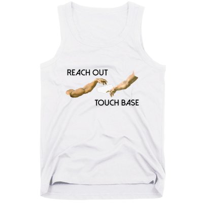 Reach Out Touch Base Tech Jargonslang Tank Top