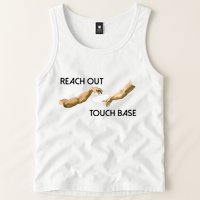 Reach Out Touch Base Tech Jargonslang Tank Top