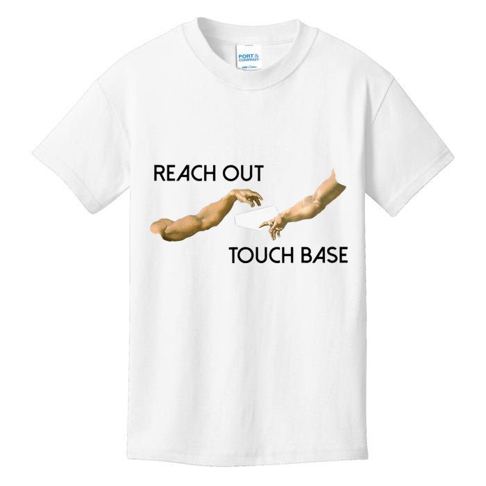 Reach Out Touch Base Tech Jargonslang Kids T-Shirt