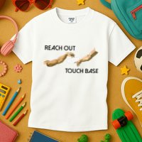 Reach Out Touch Base Tech Jargonslang Kids T-Shirt